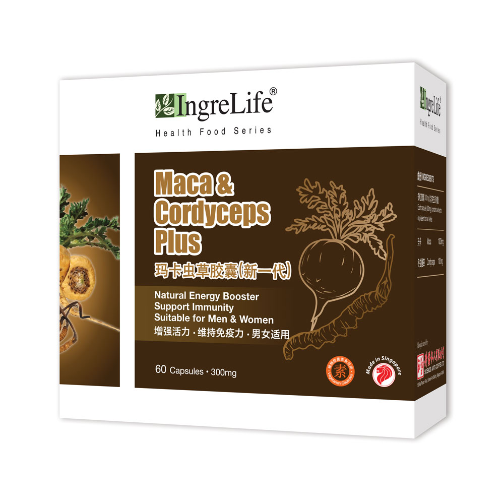 Maca & Cordyceps Plus (60/ 300 Capsules) Maca & Cordyceps Plus (60/ 300 Capsules)