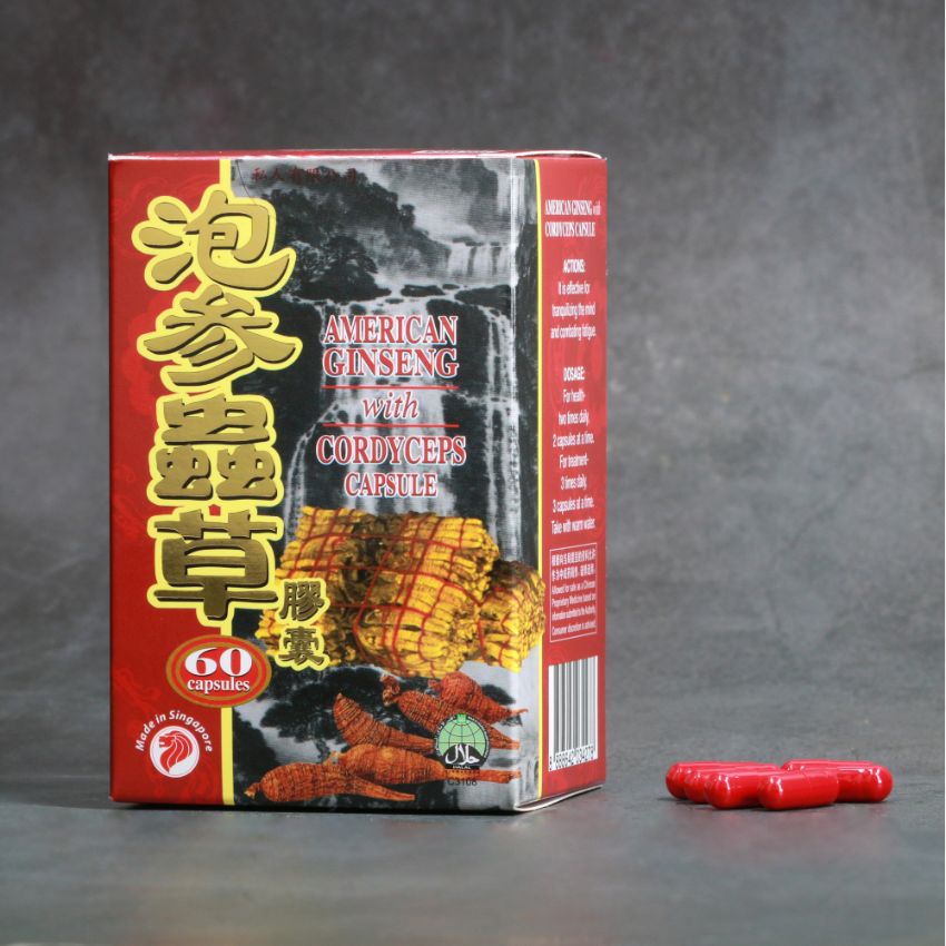 American Ginseng with Cordyceps
